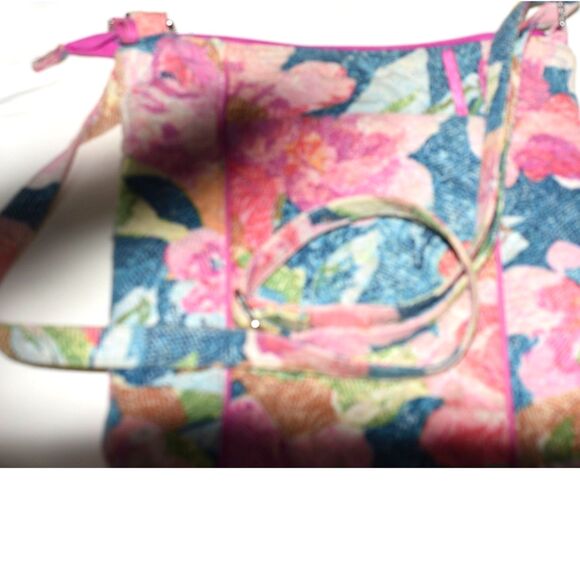 Vera Bradley Retired Hope Garden Crossbody/Shoulder  Hipster Y2k Mod Bag Purse - Picture 6 of 6